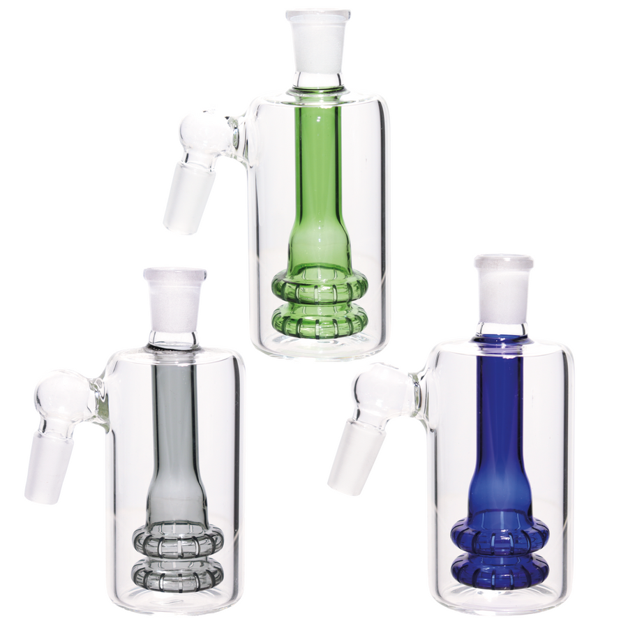 5 Inch Multicolor Percolator 45 Degree Ash Catcher