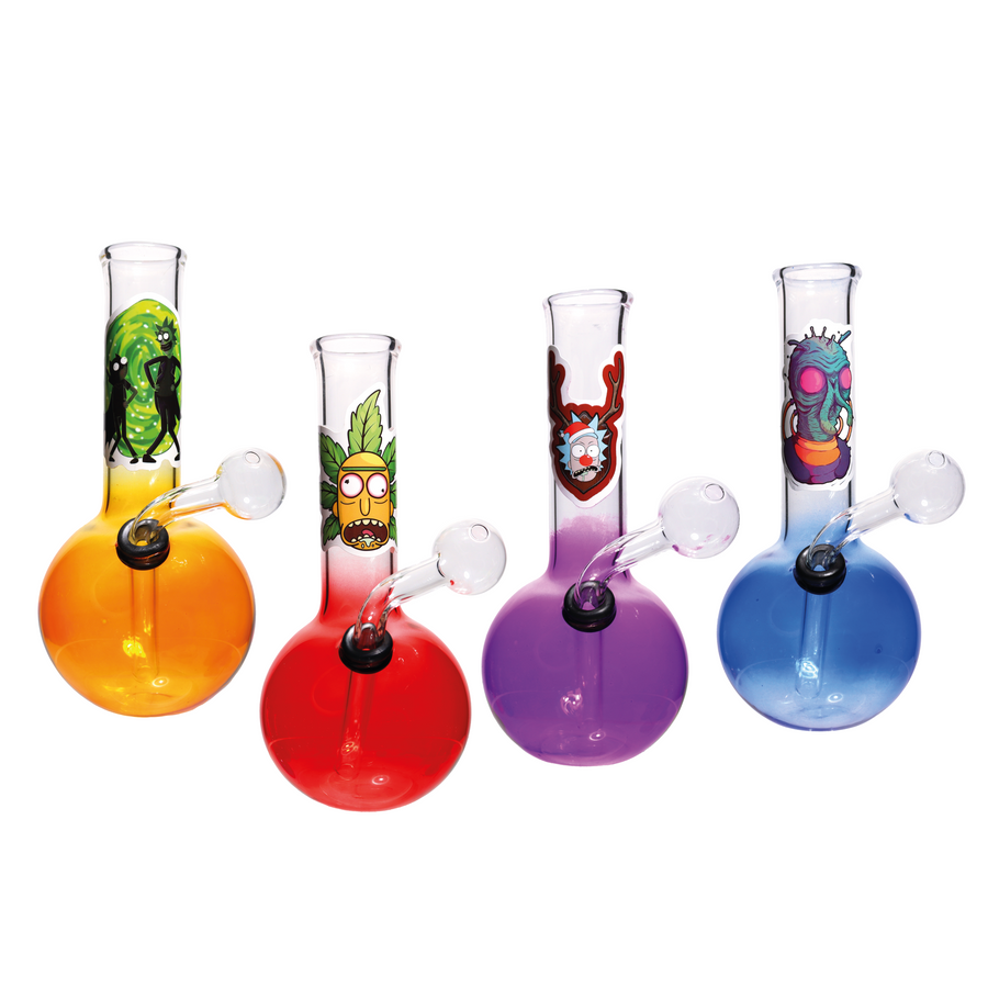 8 Inch USA-Made Heavy Oil Burner Water Pipe
