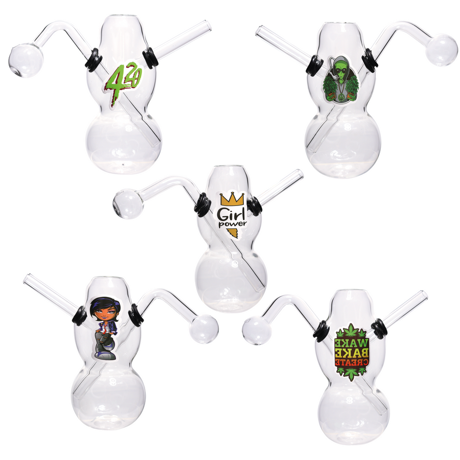 8 Inch Double Bubble Character Oil Burner