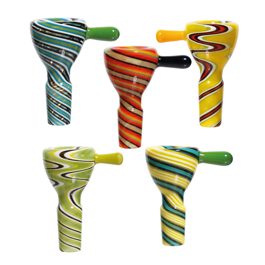 14mm Fancy Color Implosion Glass Bowl