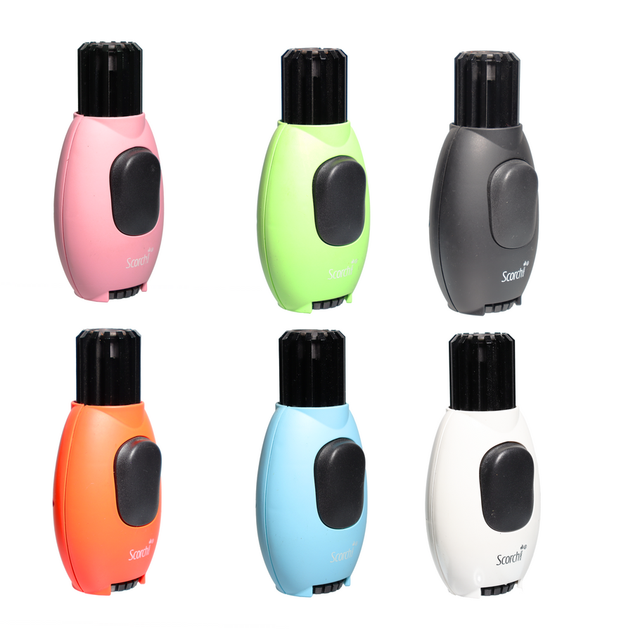 Curvy Multicolor Dab Scorch Torch, 6-Piece