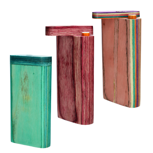Dugout Wooden Soft with One Hitter Metal Pipe