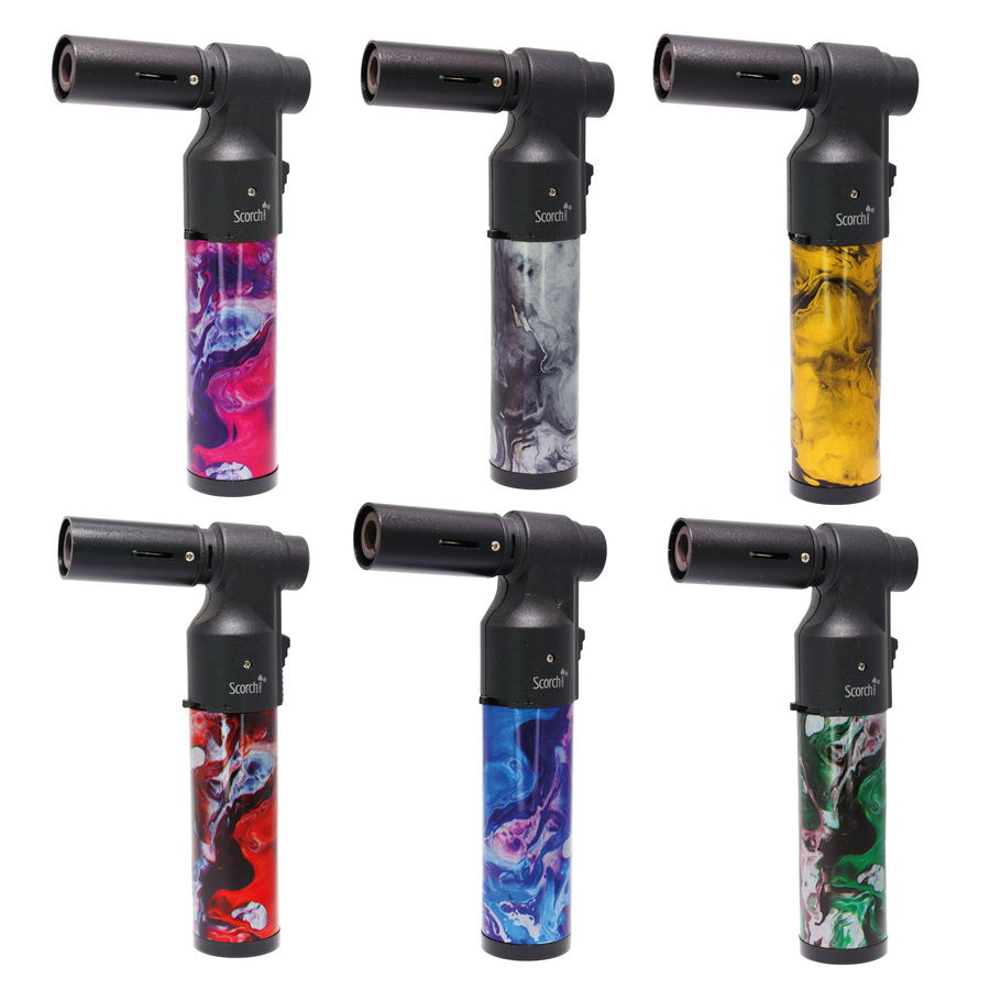 Classic Single Flame Fancy Scorch Torch, 6-Piece