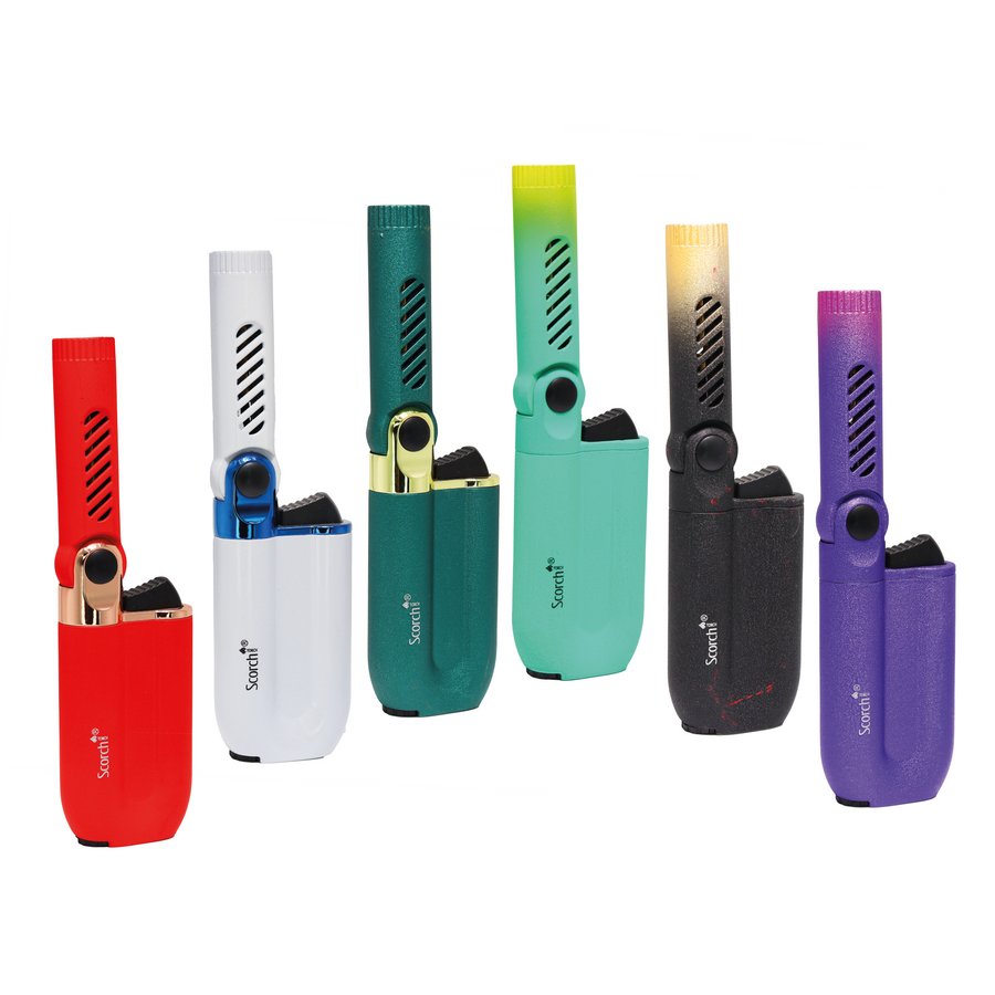 Adjustable Angled Jet Scorch Torch, 9-Piece