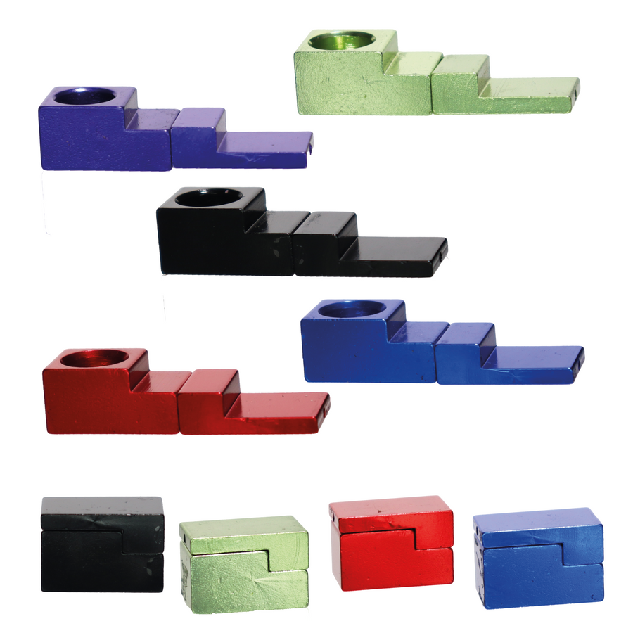 Mini Magnetic Cube Metallic Pipe