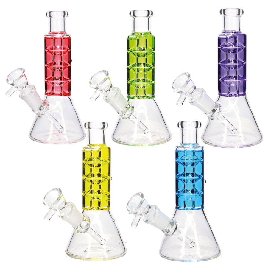 6 Inch Beaker Glycerin Glass Bong