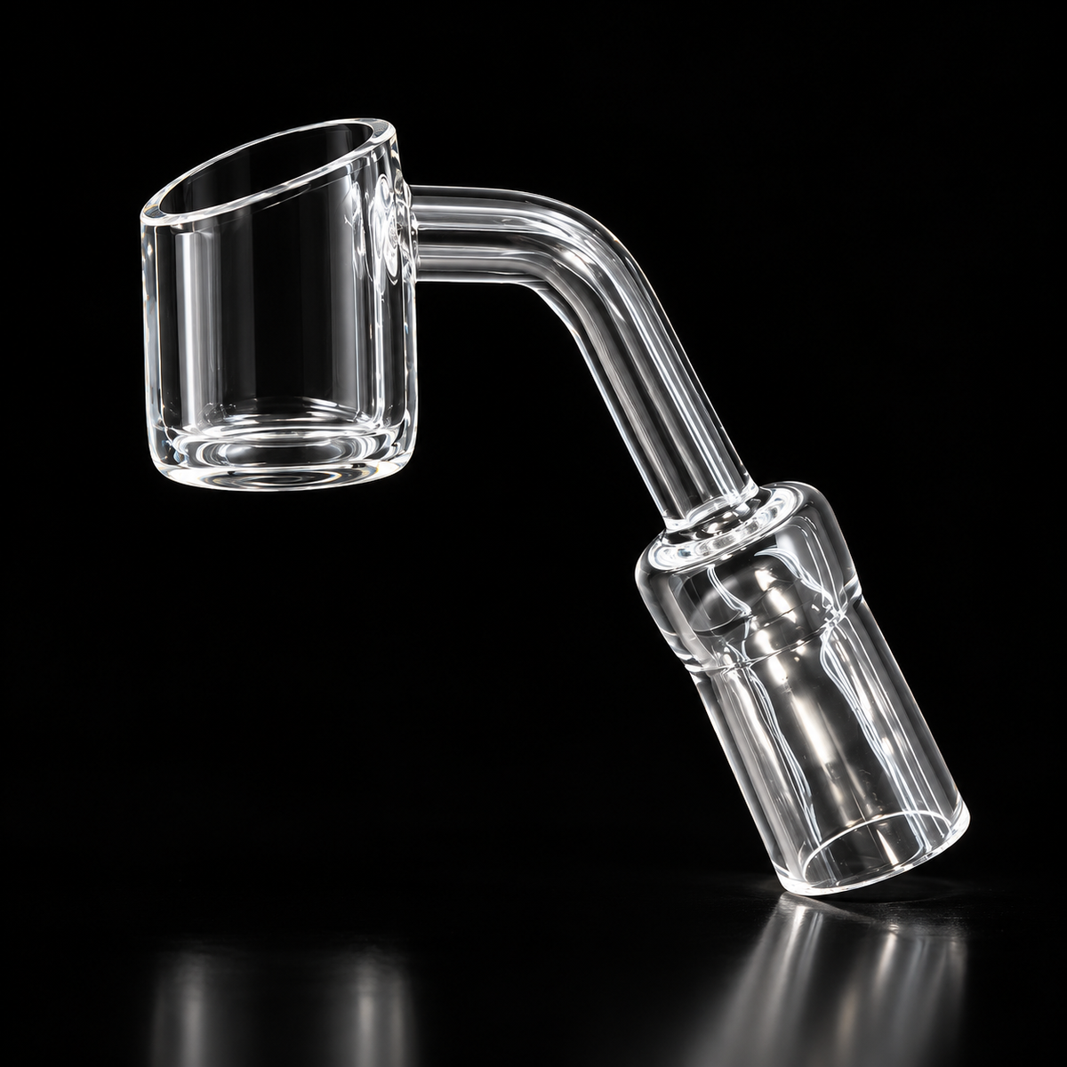 14mm Female Slanted Top Quartz Banger – 45°