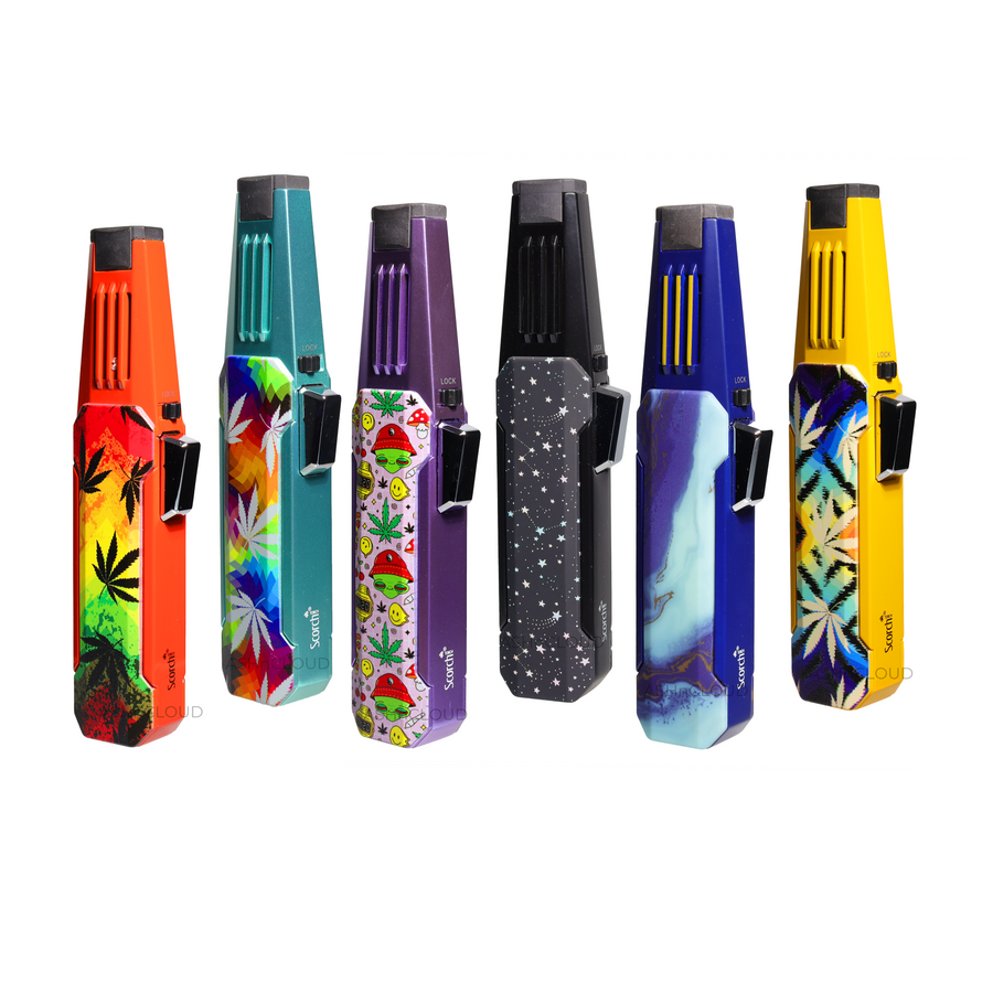 Alien-Weed Design Dab Scorch Torch, 9-Piece