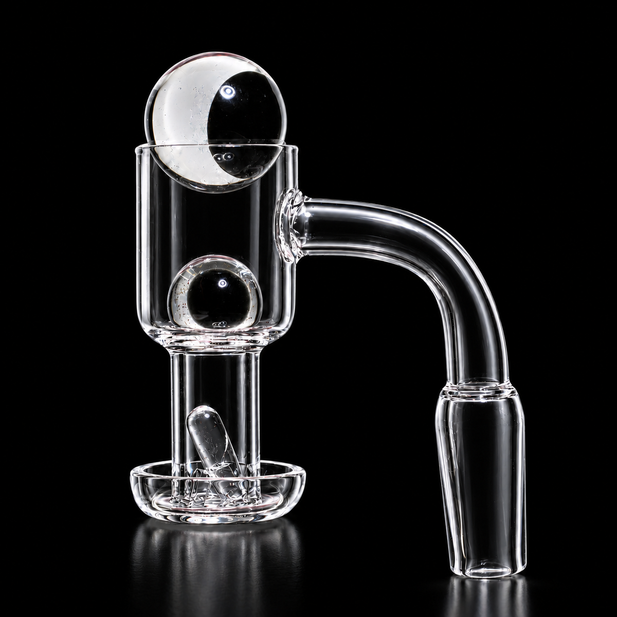 14mm Yin Yang Glass Banger