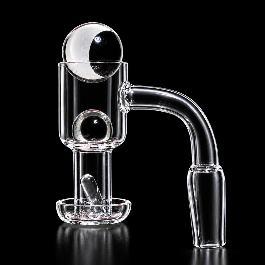 14mm Yin Yang Glass Banger