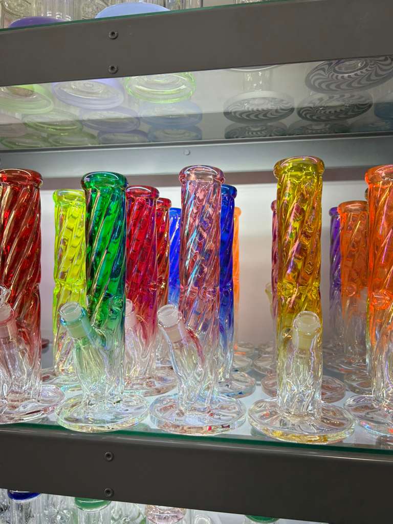 Wholesale 14" Heavy Twisted Straight Tube – Best-Selling