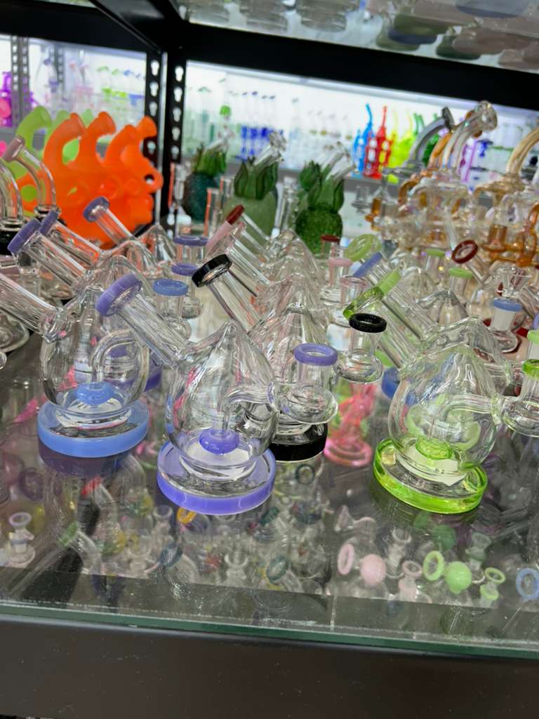 Egg Shape Mini Water Pipe – Compact 7" Assorted Color Accents | Wholesale