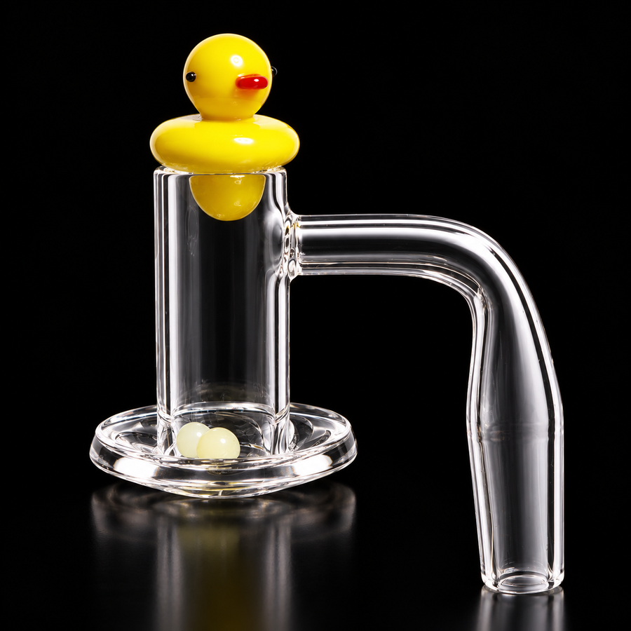 14mm Duckie Quartz Banger Carb Cap
