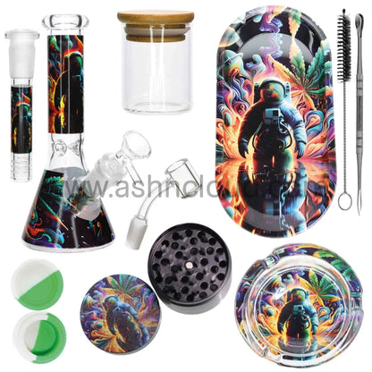 Best Seller - Astronaut Gift Box Water Pipe For Holidays Kit Wax/Weed