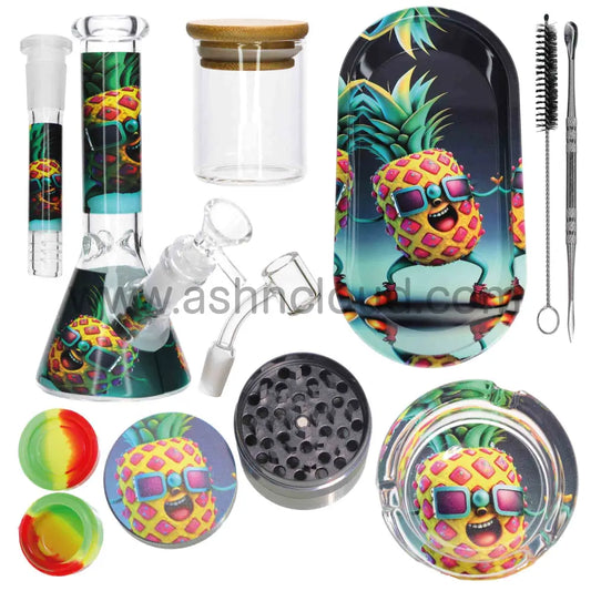 Best Seller - Pineapple Gift Box Water Pipe For Holidays Kit Wax/Weed