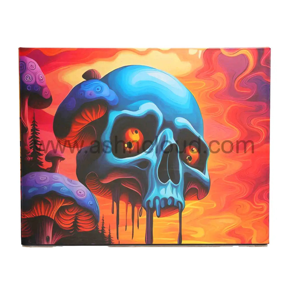 Best Seller - Skull Gift Box Water Pipe For Holidays Kit Wax/Weed