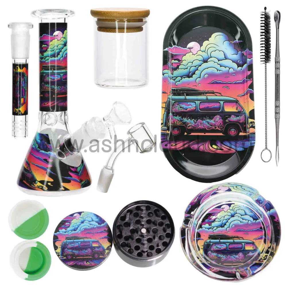 Best Seller - Van Gift Box Water Pipe For Holidays Kit Wax/Weed