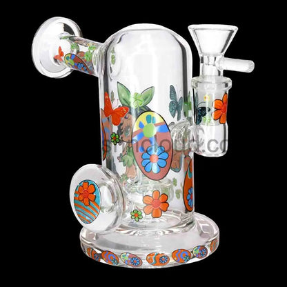 Betty Boop 8’’ Thick Cartoon Vintage Glass Bong with Internal Perc – Wholesale Water Pipe