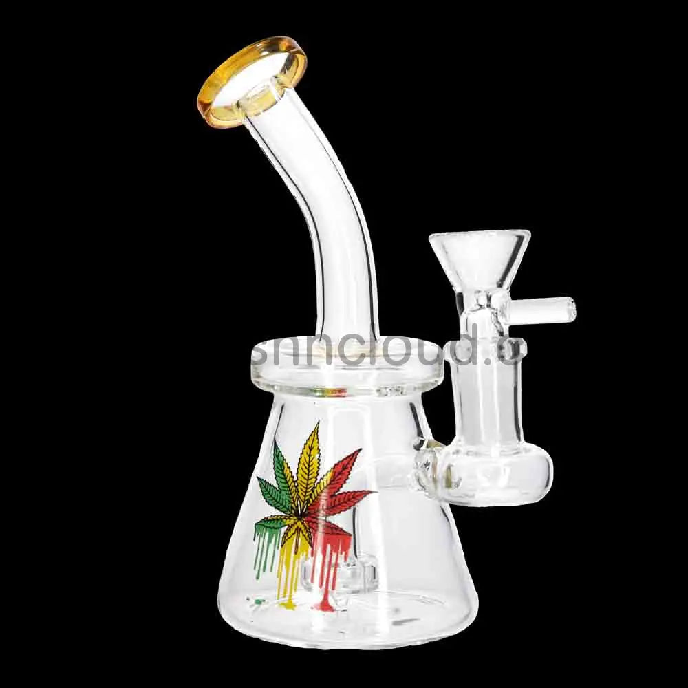 🎨Character Graphic Water Pipe – 8 Inch | Novelty Glass Bong