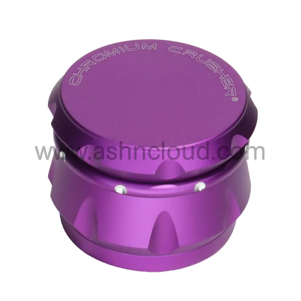 Chromium Crusher 70088 CNC 2.5-Inch 4-Piece Metal Grinder – Assorted Colors Wholesale