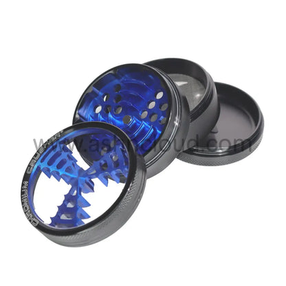 Chromium Crusher 70208 CNC Windmill 2.5-Inch 4-Piece Grinder – Black Gold or Pink Wholesale