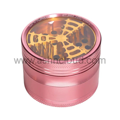 Chromium Crusher 70208 CNC Windmill 2.5-Inch 4-Piece Grinder – Black Gold or Pink Wholesale