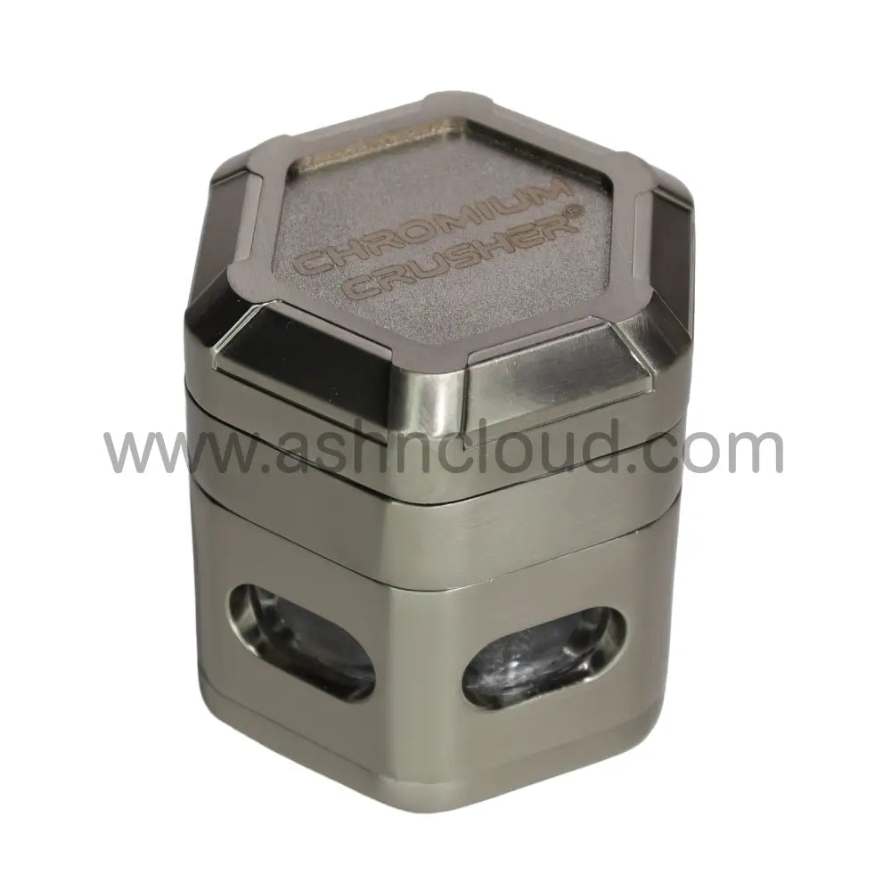 Chromium Crusher 70376 2.4-Inch 4-Piece Hexagon Magnetic Grinder – Wholesale