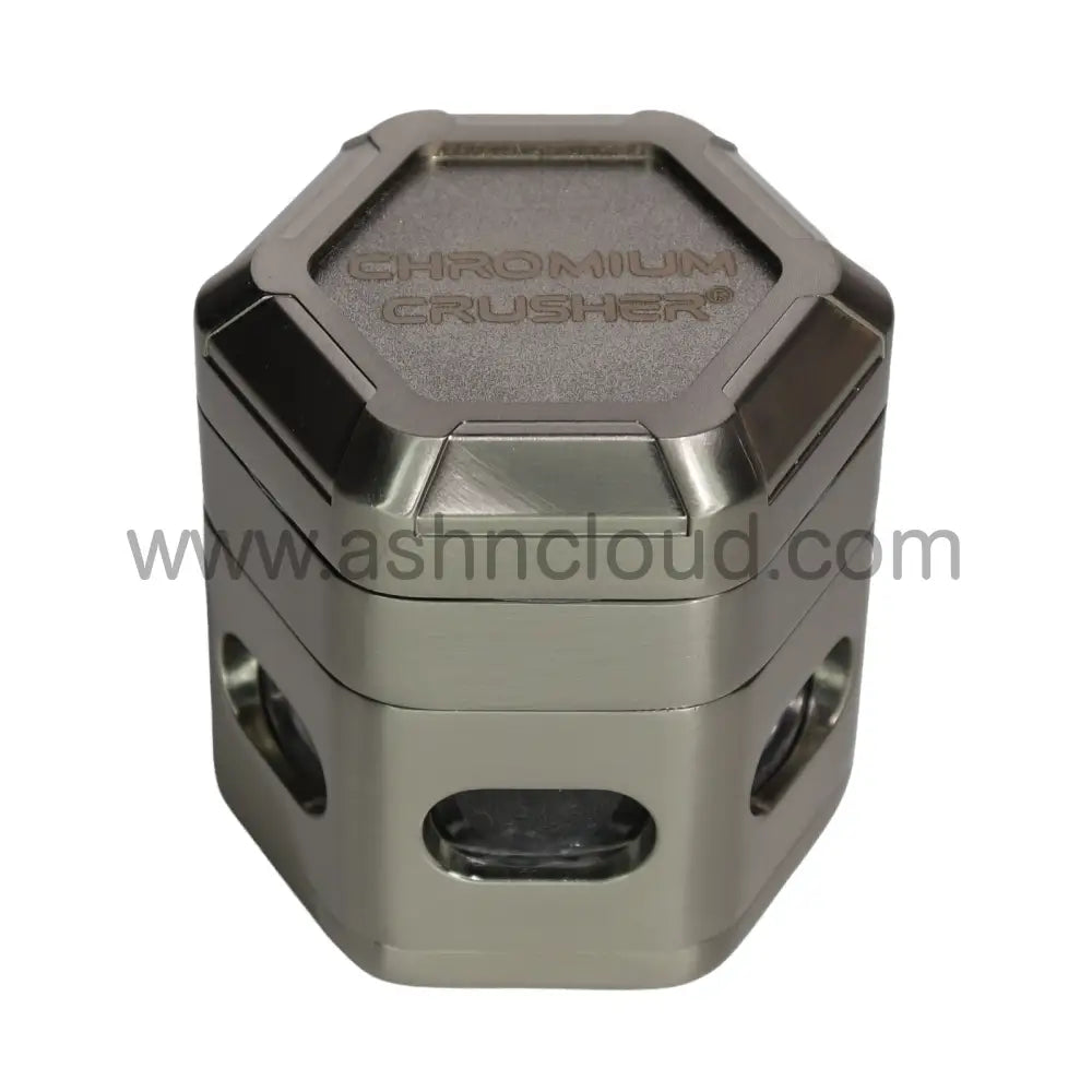 Chromium Crusher 70376 2.4-Inch 4-Piece Hexagon Magnetic Grinder – Wholesale