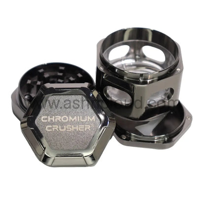 Chromium Crusher 70376 2.4-Inch 4-Piece Hexagon Magnetic Grinder – Wholesale