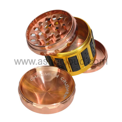 Chromium Crusher 70397 Vortex Deluxe Grip 2.5-Inch 4-Piece Grinder – Assorted Colors Wholesale