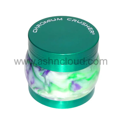 Chromium Crusher 70427 2.5-Inch 4-Piece Grinder with XL Resin Marble Stash Compartment – Wholesale