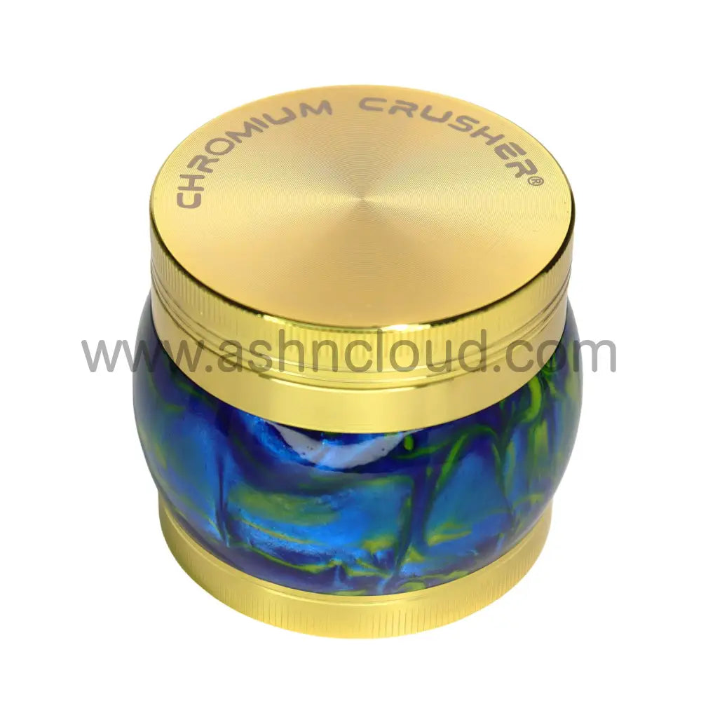 Chromium Crusher 70427 2.5-Inch 4-Piece Grinder with XL Resin Marble Stash Compartment – Wholesale