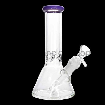 🔥 Color Top Slime Beaker Water Pipe – 8 Inch | 5mm Glass Classic Bong