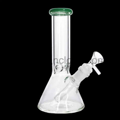 🔥 Color Top Slime Beaker Water Pipe – 8 Inch | 5mm Glass Classic Bong