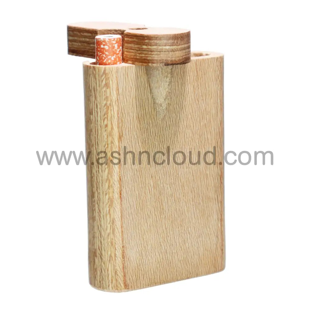 Dugout Wooden Soft With One Hitter Metal Pipe