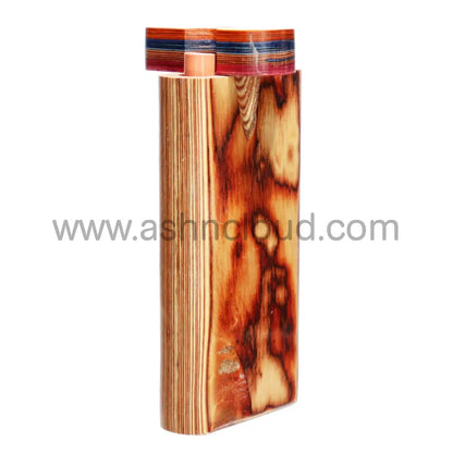 Wooden Dugout with One-Hitter Metal Pipe