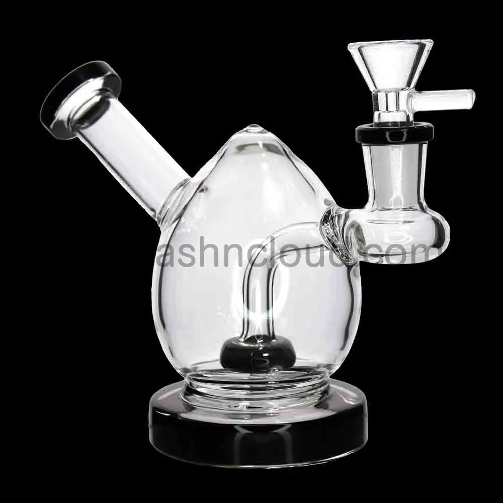 Egg Shape Mini Water Pipe – Compact 7’’ Assorted Color Accents | Wholesale