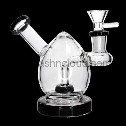 Egg Shape Mini Water Pipe – Compact 7’’ Assorted Color Accents | Wholesale