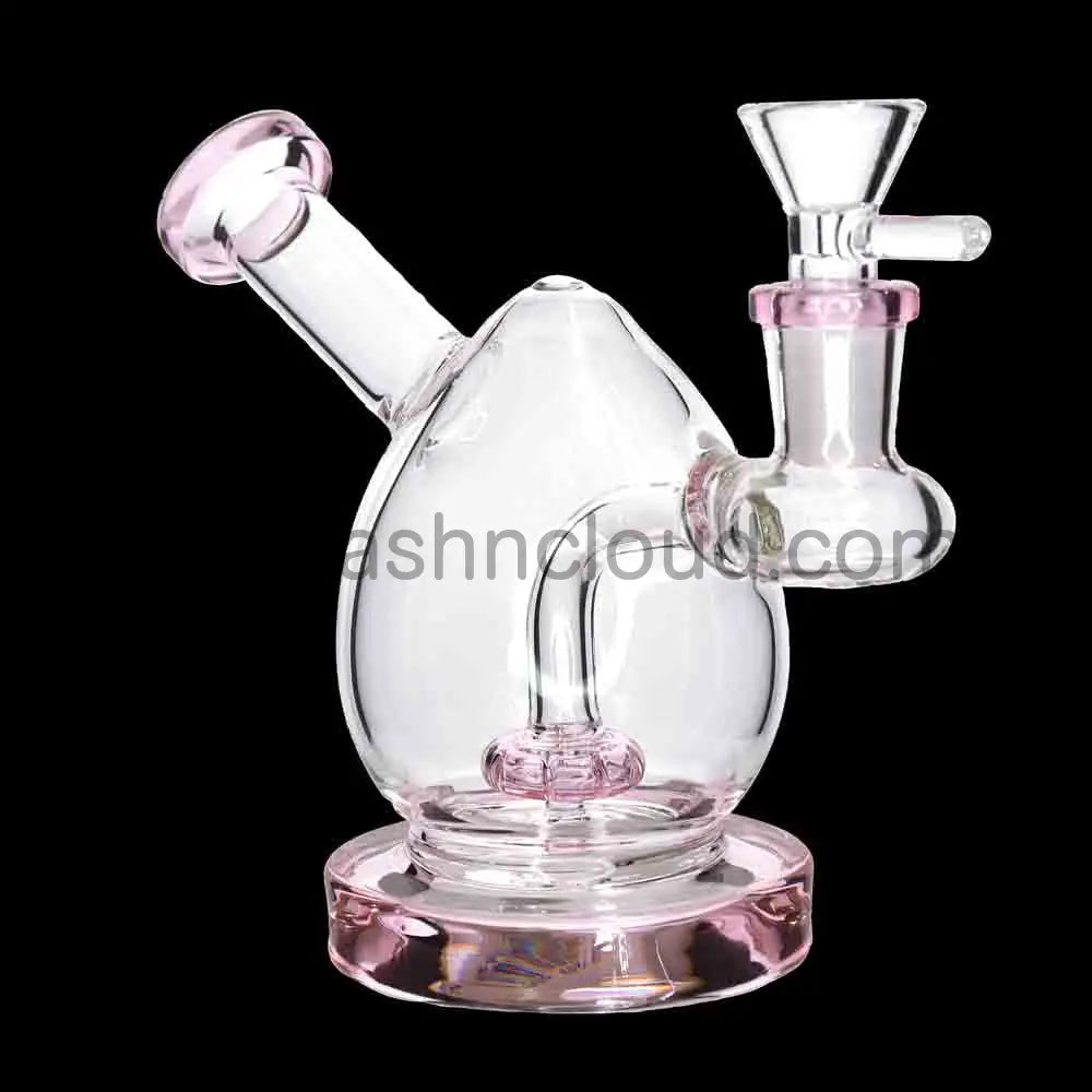 Egg Shape Mini Water Pipe – Compact 7’’ Assorted Color Accents | Wholesale