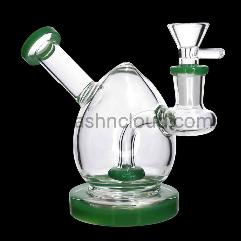 Egg Shape Mini Water Pipe – Compact 7’’ Assorted Color Accents | Wholesale