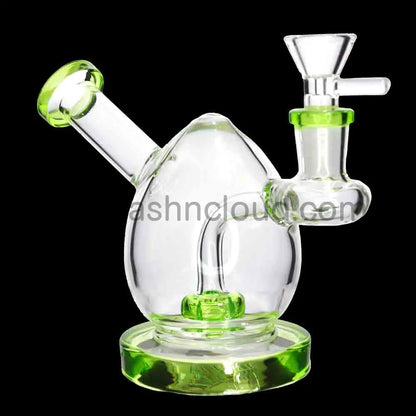 Egg Shape Mini Water Pipe – Compact 7’’ Assorted Color Accents | Wholesale