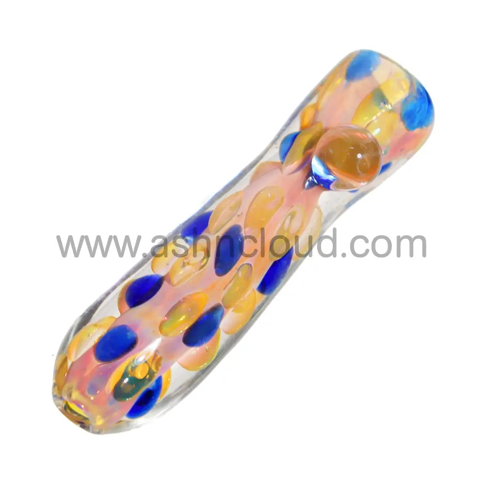 Fancy Chillum Blue Polka Dots