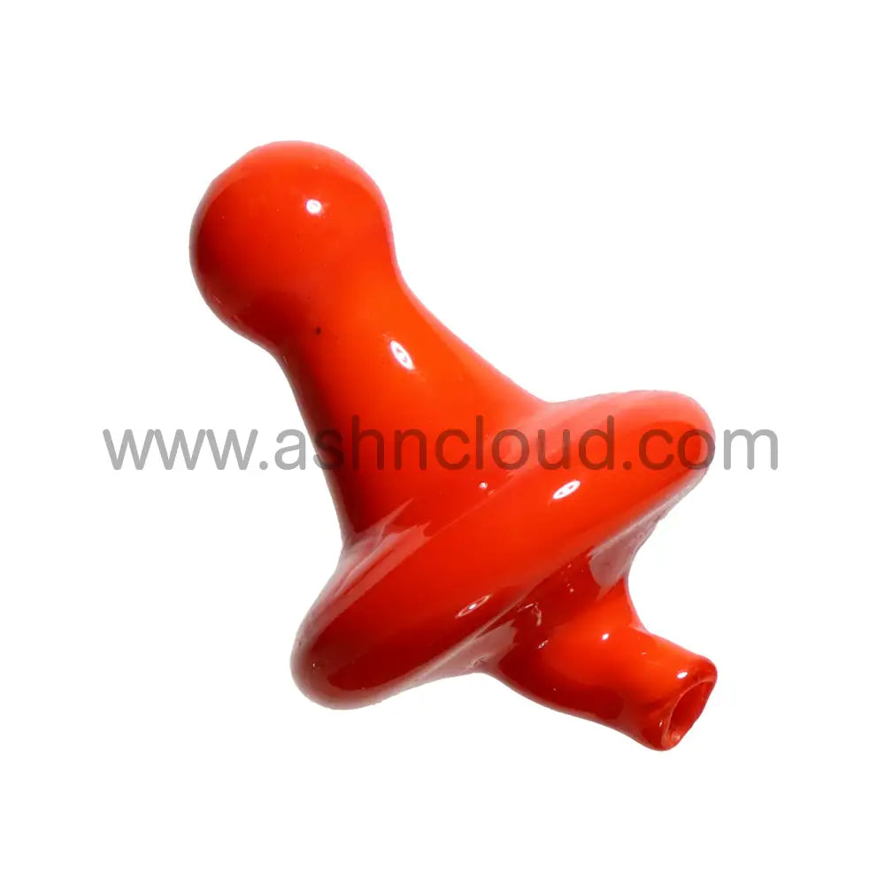 Fancy Hat Glass Carb Cap Multicolor Simple