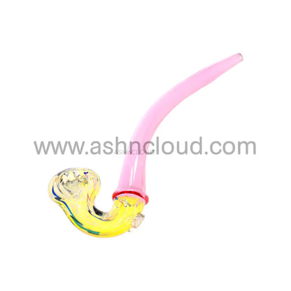 Fancy Multicolor Glass Sherlock Pipe