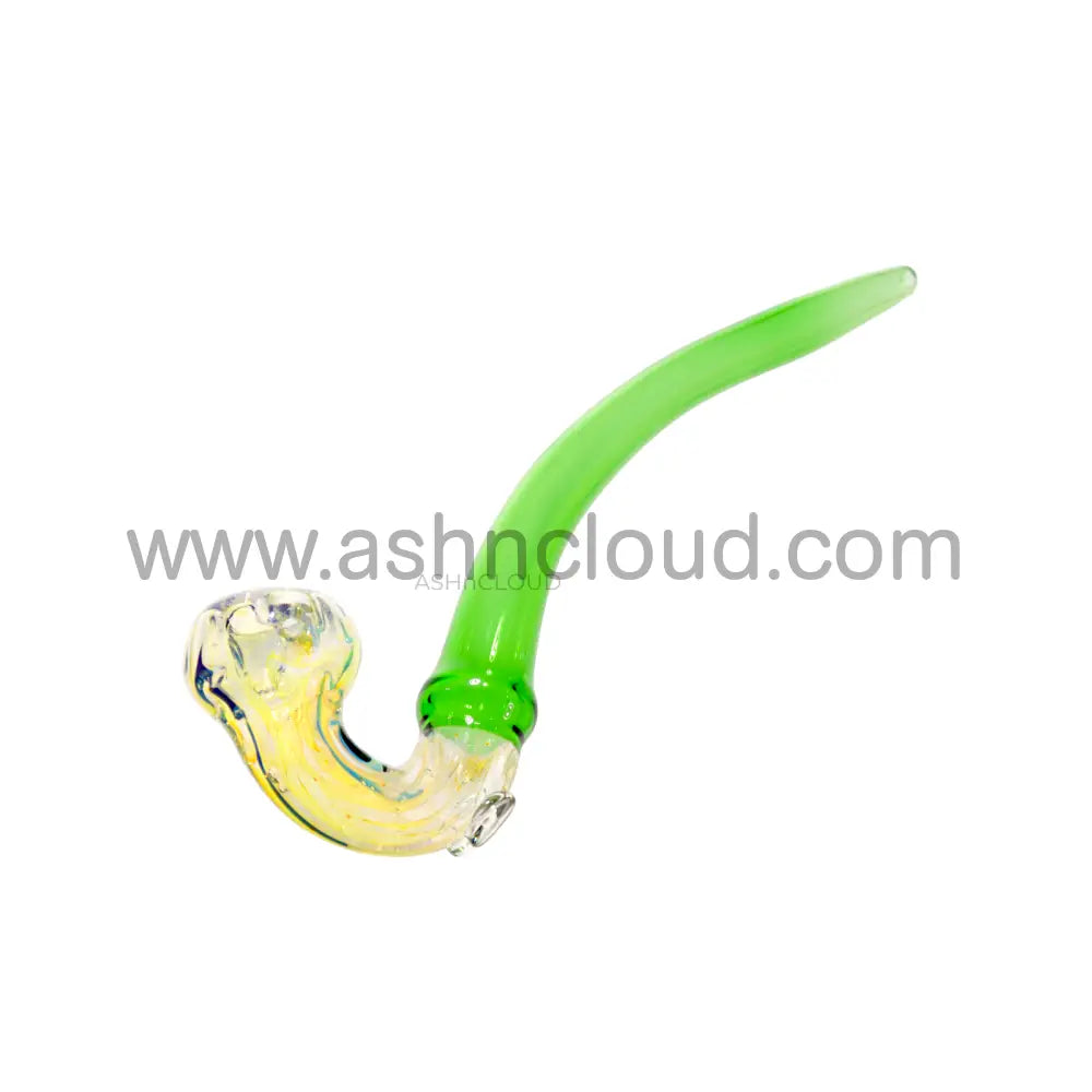 Fancy Multicolor Glass Sherlock Pipe