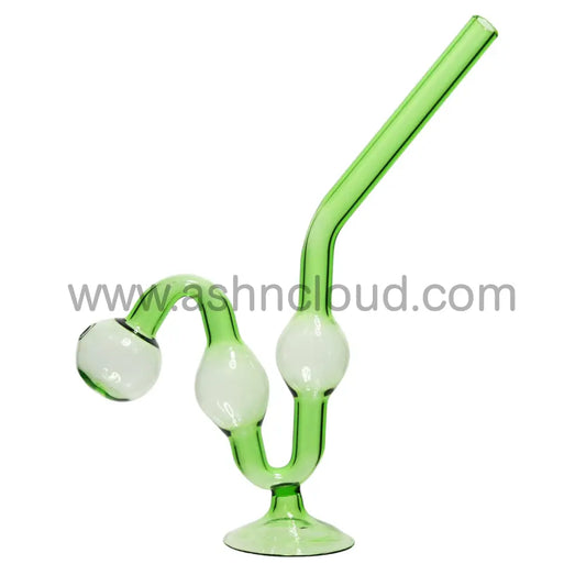 Green Water Dog With Base Oil Burner 2 Chamber