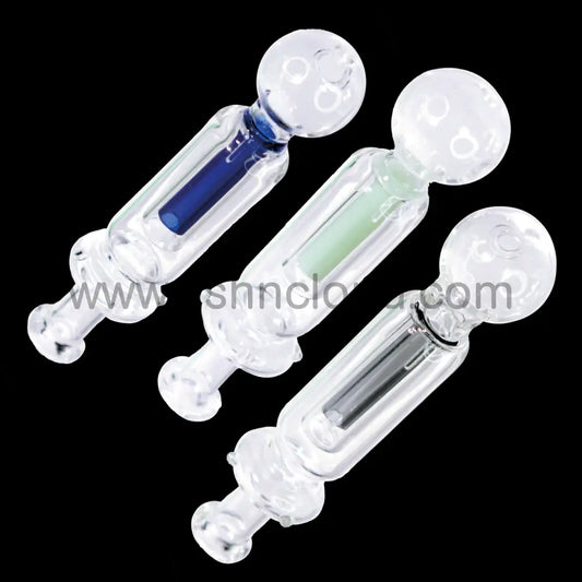 Heavy Glass Oil Burner with Inner Color Tube – Wholesale - SINGLE