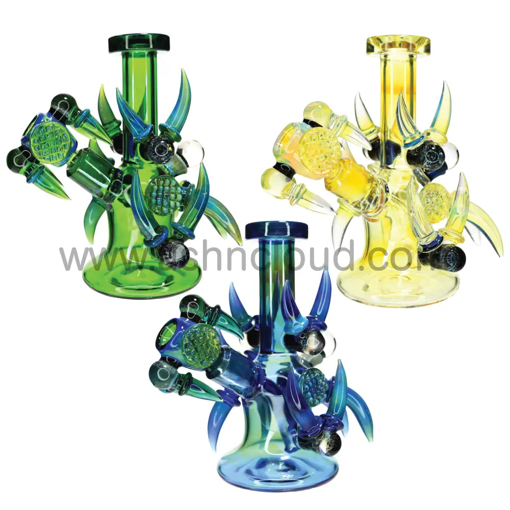 Luxury Glass Bong Style 5 with Box and Design Bowl – Wholesale Ashncloud