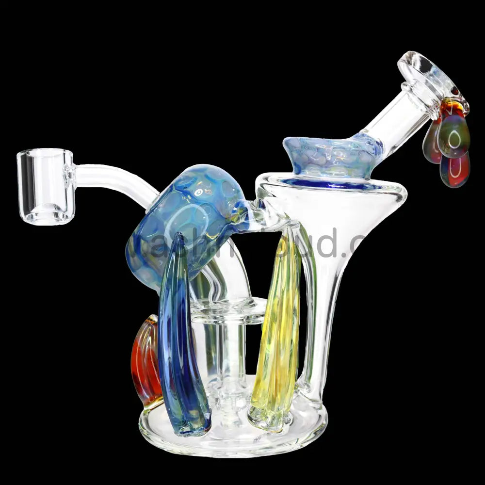 7 IN - Luxury Mushroom Glass Bong Style 7 with Box and Banger ...