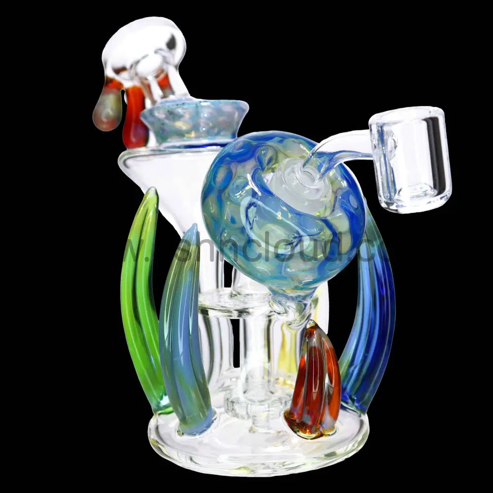 7 IN - Luxury Mushroom Glass Bong Style 7 with Box and Banger ...